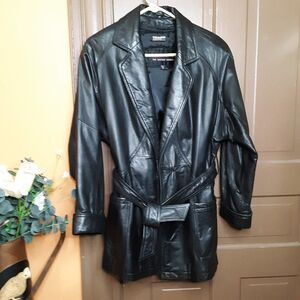 Vintage Wilsons Women's Y2K Moto Bikercore Jacket size XS
